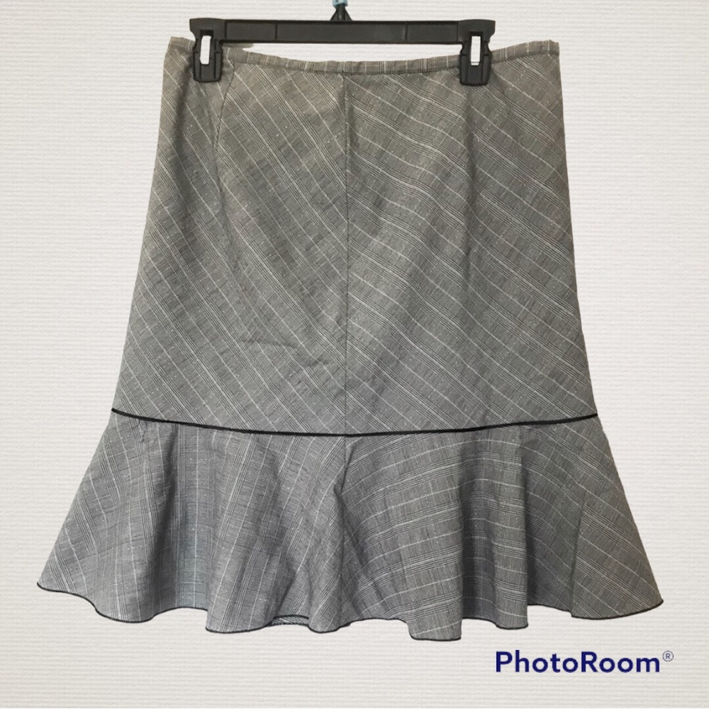 White House Black Market Striped Skirt